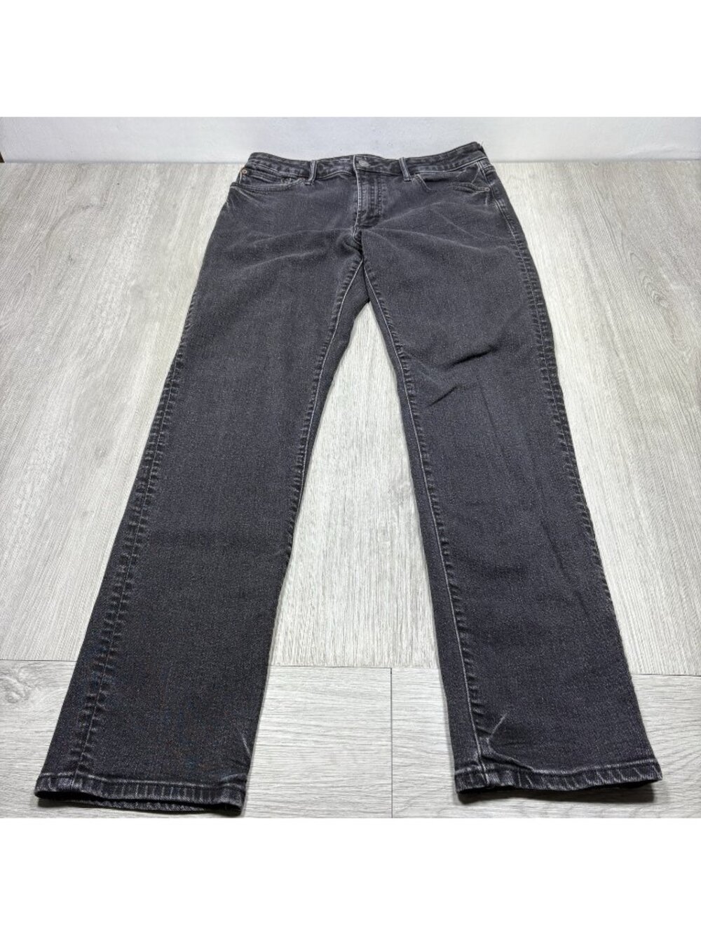 American Eagle AE AirFlex+ Slim Straight Jean pants Size 33 x 32 Black